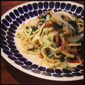 さえねこ's cooksnap of when they made あおさと桜えびのパスタ.