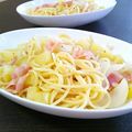 ♪珠香♪'s cooksnap of when they made ベーコンとじゃがいものオイルパスタ.