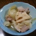 みとー's cooksnap of when they made 春キャベツと凍み豆腐（高野豆腐）の煮浸し.