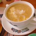 あきむつ♪'s cooksnap of when they made チーズ入り☆ たまごのコンソメスープ♪.