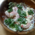 chie-zou88's cooksnap of when they made マヨったら✿エビの❀パセリ和え✿..