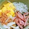 二児のパワフルママ's cooksnap of when they made おひとりさまズボラ飯☆なんちゃって海鮮丼.