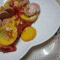 ちずぴよ's cooksnap of when they made 簡単♪ズッキーニのトマト炒め.