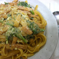 ケクケク's cooksnap of when they made 和風みそボナーラ☆.