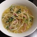つじまい's cooksnap of when they made もやしとベーコンのにんにく炒め.