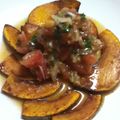 VanDyke's cooksnap of when they made カボチャのソテー、サラダ仕立て.