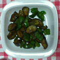 snts's cooksnap of when they made 簡単！なすとピーマンの炒め物.