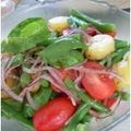 melmarilyn's cooksnap of when they made インゲンとじゃが芋とトマトのサラダ♪.
