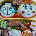 すみっちゃん's cooksnap of when they made キャラ弁☆ドラミちゃん弁当.