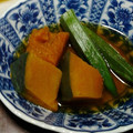ちぃ410's cooksnap of when they made かぼちゃとオクラの煮物.