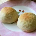 yukanosuke's cooksnap of when they made 全粒粉＆上新粉deふんわりバンズ✿.
