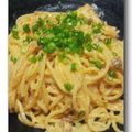 ありゆり315's cooksnap of when they made 豆乳でキムチクリームスパゲティ.
