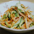 ＴＥＮＮ's cooksnap of when they made 千切り野菜♥♡三杯酢マヨ和え.