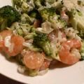 よん妻's cooksnap of when they made ブロッコリー＆海老サラダin塩らっきょう.