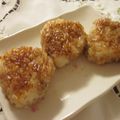 miyuki12's cooksnap of when they made ごま×ごま　焼きおにぎり.
