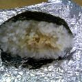 みっこ園's cooksnap of when they made カレーツナマヨ☆　おにぎり.