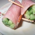 のじまさん's cooksnap of when they made きゅうりの☆ハム巻き.