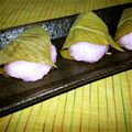 HBLOVE2116's cooksnap of when they made レンジで簡単　桜もち（道明寺）.