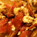 おとこけんさん's cooksnap of when they made 簡単♪めんつゆでトマトと卵のさっと炒め.