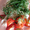s_eyes's cooksnap of when they made ひんやり、とろり✿トマトそうめん.