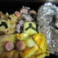 yokof46578's cooksnap of when they made リラックマ　幼稚園用キャラ弁.