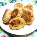 シャンプーハット's cooksnap of when they made お弁当に♡簡単オイマヨハンバーグ.