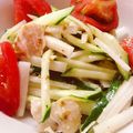 Myisuke's cooksnap of when they made 塩麹蒸し鶏とキュウリの簡単中華マヨサラダ.