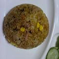 リッタ's cooksnap of when they made 炊飯器のみdeしっかり味なカレーピラフ♡.