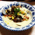 しみずみさと's cooksnap of when they made 殻付きあさりdeクラムチャウダー.