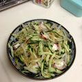 hanapepe65's cooksnap of when they made コリコリ美味✿胡瓜タコ中華くらげ和え✿.