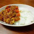 ayya0715's cooksnap of when they made ヘルシー！！豆腐のトマトキーマカレー☆.