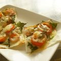 ミマト's cooksnap of when they made 餃子の皮で☆塩こんぶピザ.