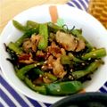 monchi0602's cooksnap of when they made 豚バラピーマン☆味つけは塩こんぶ☆.