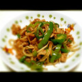 ｷｬﾌﾟﾌﾟ's cooksnap of when they made ピーマンと豚肉のオイスターソース炒め.