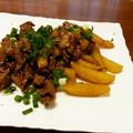 umizarusuki's cooksnap of when they made 牛肉とジャガイモの甘辛炒め.