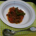 裕夏☆'s cooksnap of when they made ピーマンと挽肉炒め.