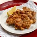 お料理ニャロメ's cooksnap of when they made カリカリ！生姜とニンニクで美味しい唐揚げ.