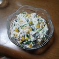 虹透夜's cooksnap of when they made 豆腐で♡焼き海苔クリーミーサラダ.
