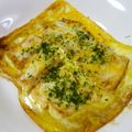 katze☆'s cooksnap of when they made 豆腐のバター大葉醤油焼き☆卵チーズとじ.