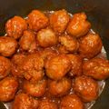 kokoli's cooksnap of when they made 【豚ひき肉】5分！激うまミートボール.