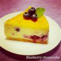 hirocccchi's cooksnap of when they made ブルーベリーチーズケーキ.