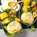 こわに's cooksnap of when they made **キャラ弁に　はなかっぱ　おにぎり**.