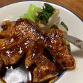アッコ826's cooksnap of when they made 柔らか‼️トンテキ⭐︎はちみつ&にんにく.
