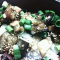 雪路だいふく's cooksnap of when they made 鶏肉と茄子の甘辛丼.