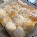 ramukyon's cooksnap of when they made ふんわ～り＊豆乳ちぎりパン.