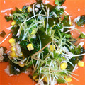 mikisaurus's cooksnap of when they made 簡単☆かいわれ大根ツナわかめのぽん酢和え.