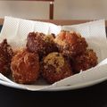 週末の鉄人's cooksnap of when they made ホットケーキミックスでおからドーナツ.