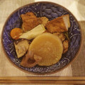 shun0222's cooksnap of when they made 厚揚げとなすと大根の煮物.