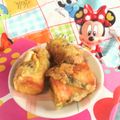みなみんくっきんぐ's cooksnap of when they made ソーセージのフライパンお手軽カレー天ぷら.