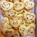☆flower☆'s cooksnap of when they made 簡単☆ココアでキャラクッキー　ステンシル.